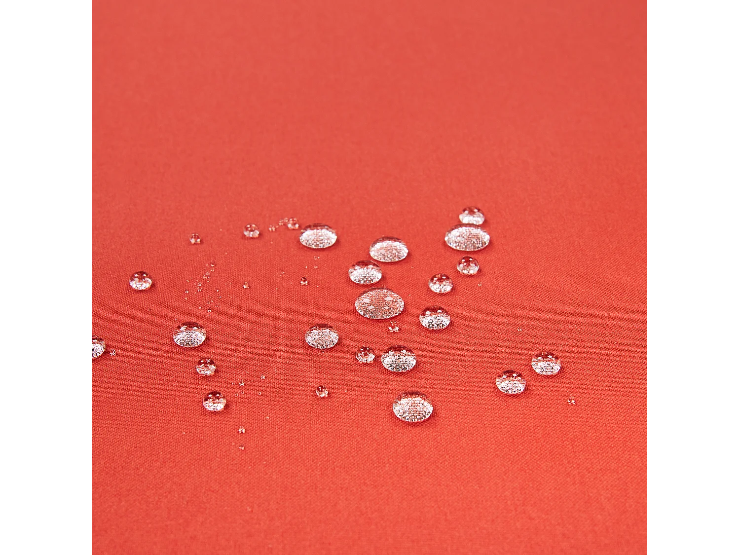 Zitkussen voor bank VIVARA 112 x 54 cm Donkerrood