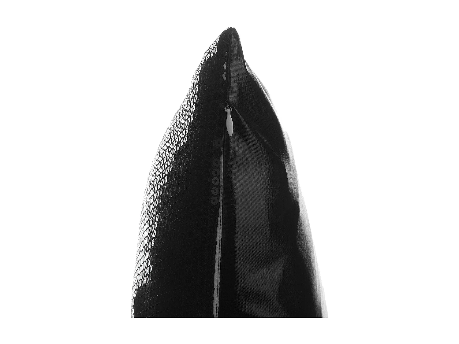 Dekokissen Pailletten schwarz 45 x 45 cm im 2er Set Aster