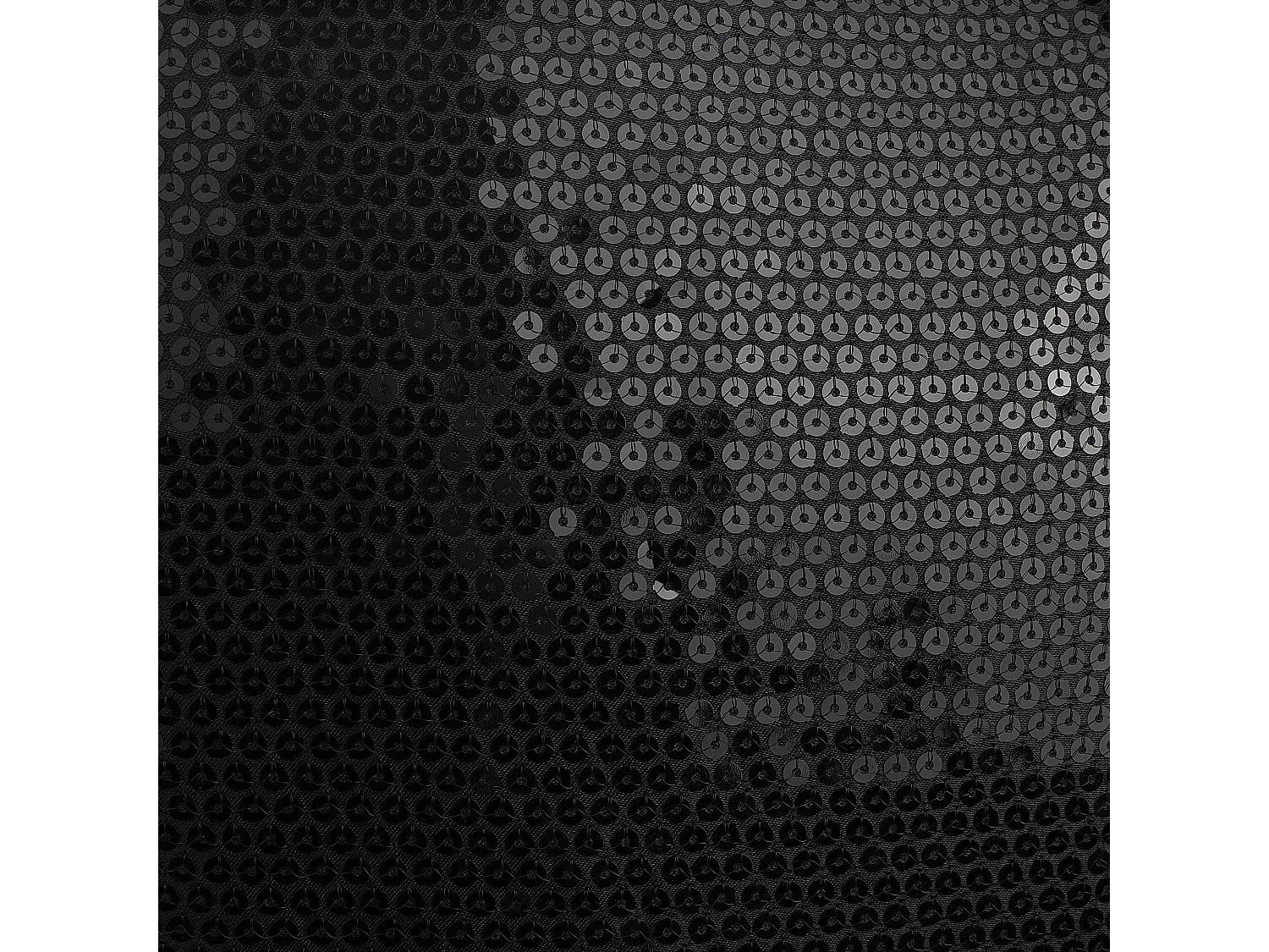 Set di 2 cuscini ASTER 45 x 45 cm Nero Tinta unita