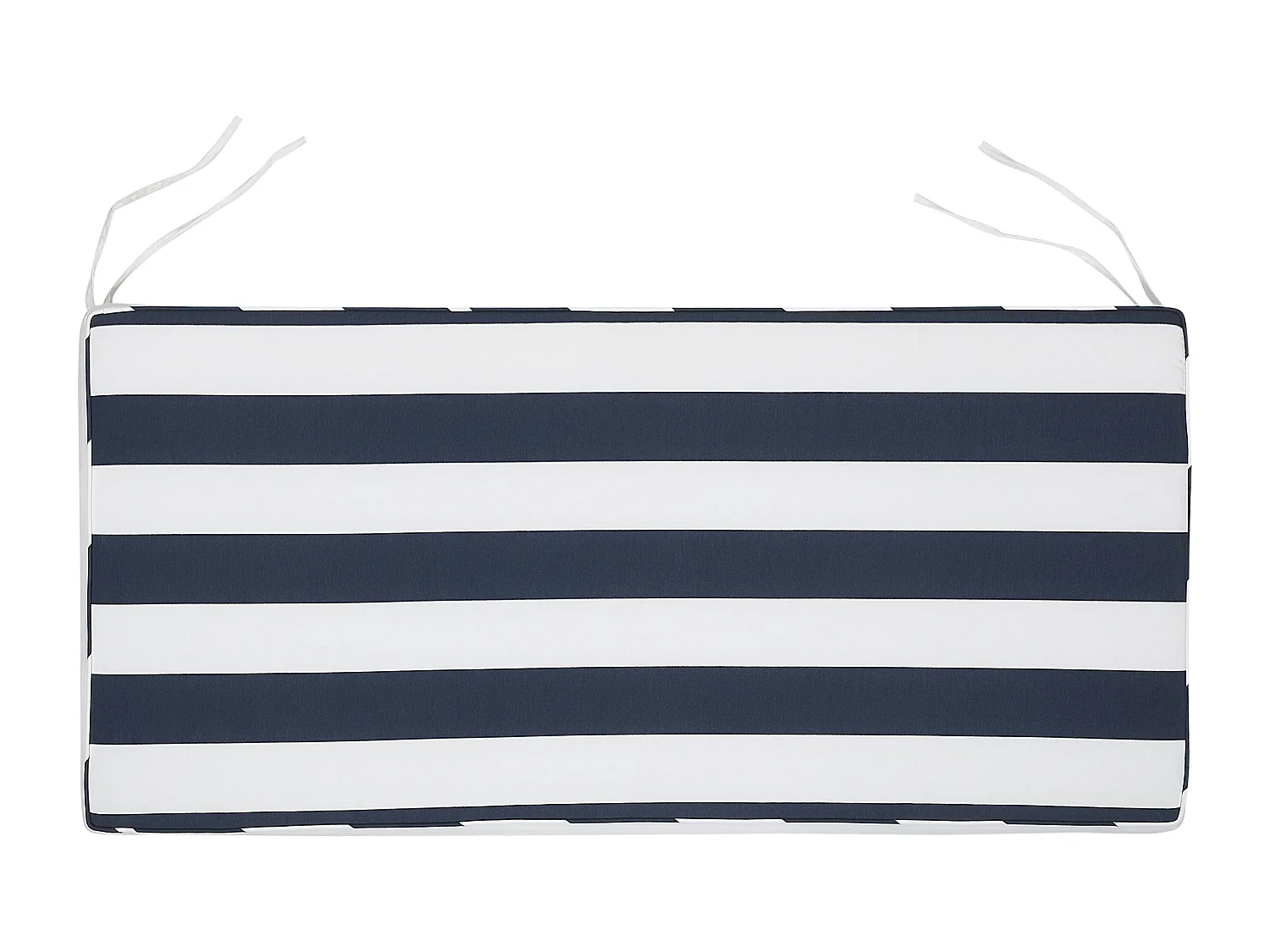 Cuscino per sedile a panca VIVARA 152 x 54 cm Blu marino