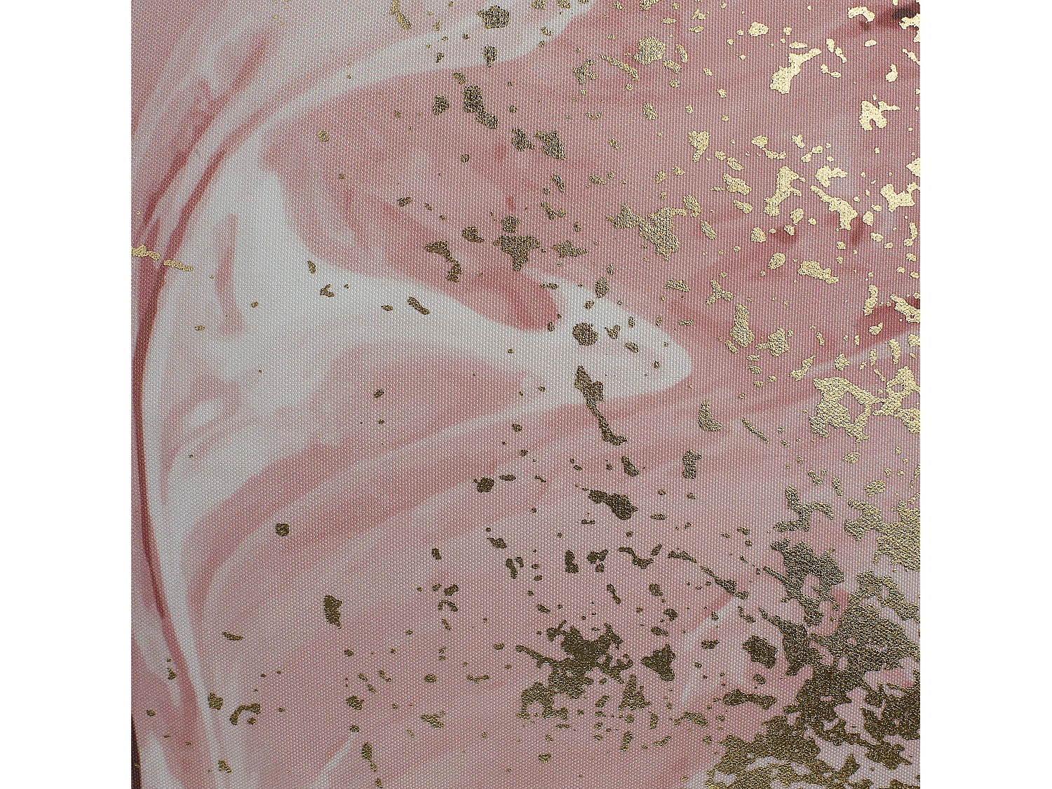 Zestaw 2 poduszek dekoracyjnych LANTANA 45 x 45 cm Różowy Efekt marmuru