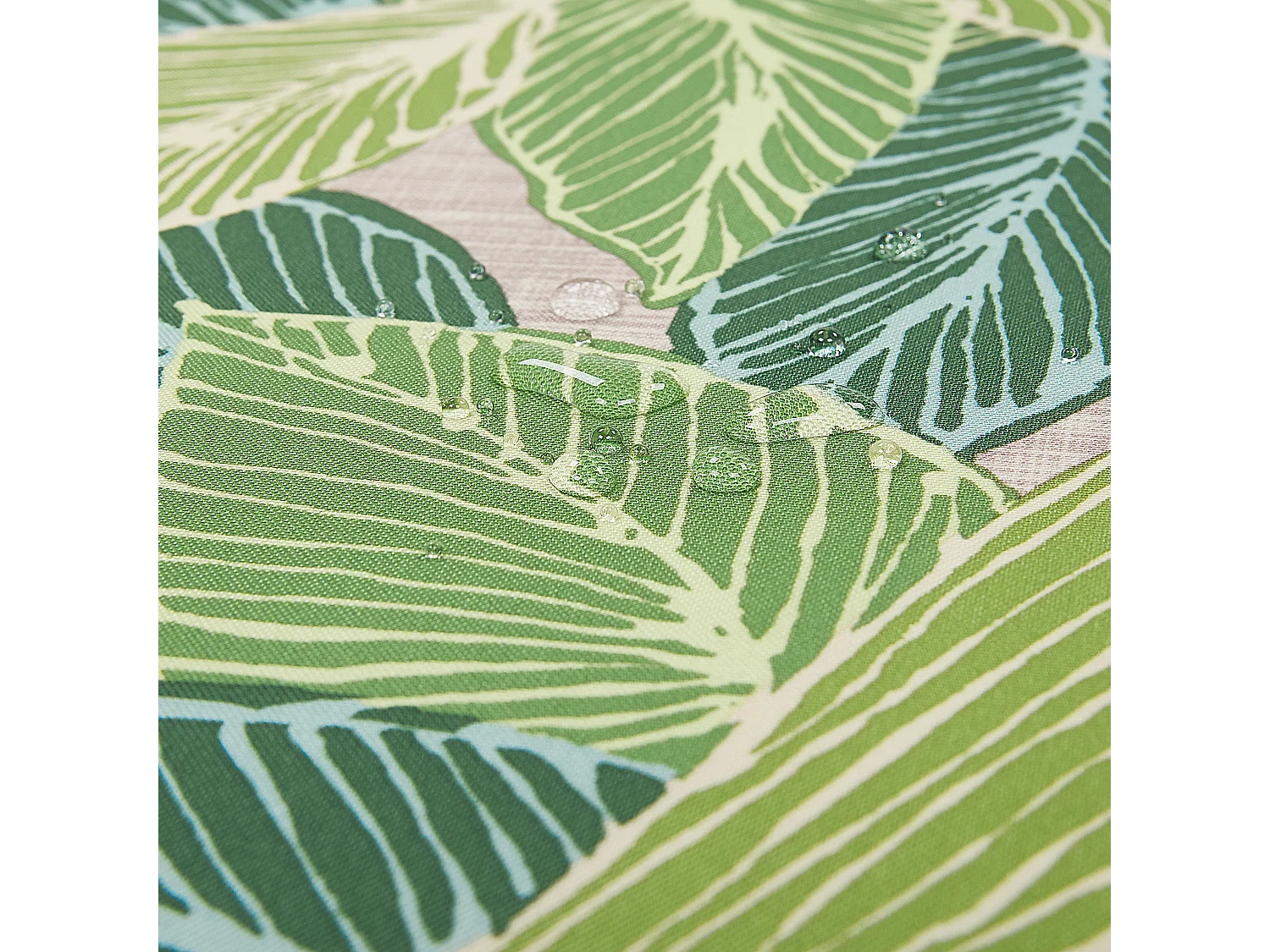 Set di 8 cuscini per sedie SASSARI 46 x 46 cm Verde chiaro