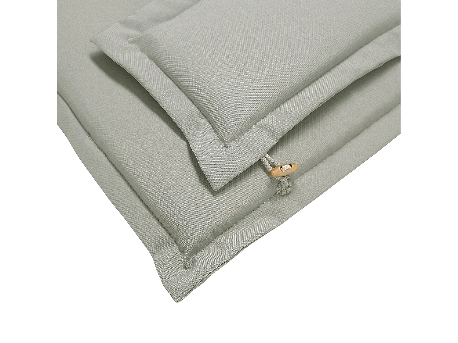 Lot de 6 coussins de jardin JAVA/AMANTEA 50 x 70 cm Taupe