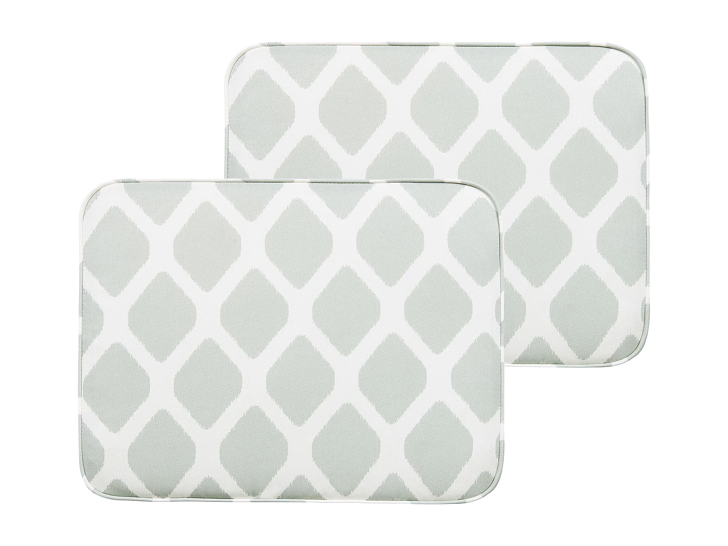 Lot de 2 coussins pour chaises de jardin FIJI 29 x 38 cm Vert menthe