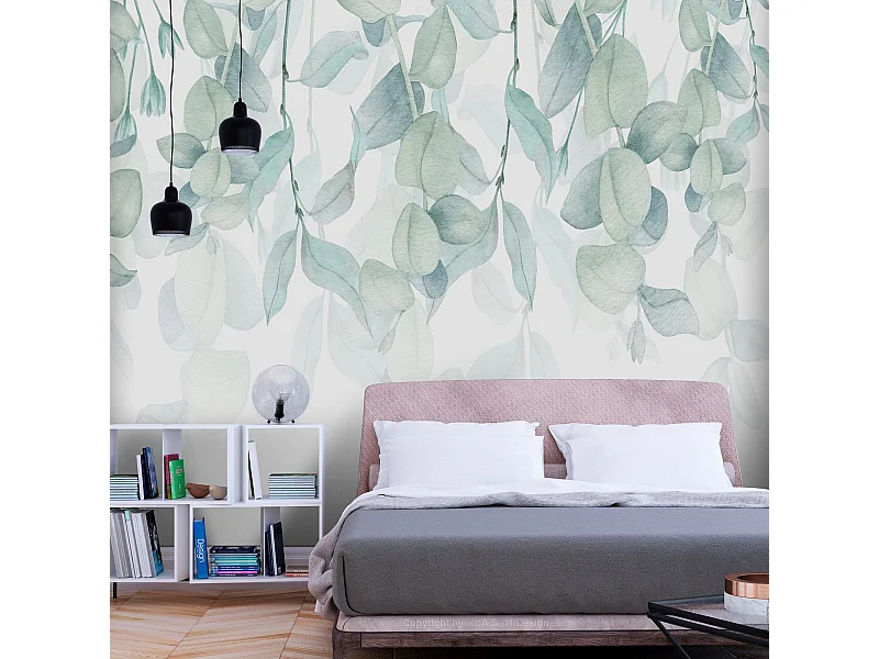 Papier peint Pastel Flora - 400 x 280 cm