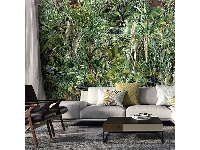Papier peint Richness of Jungle - 400 x 280 cm