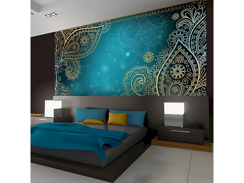 Papier peint adhésif Ailes orientales - 98 x 70 cm