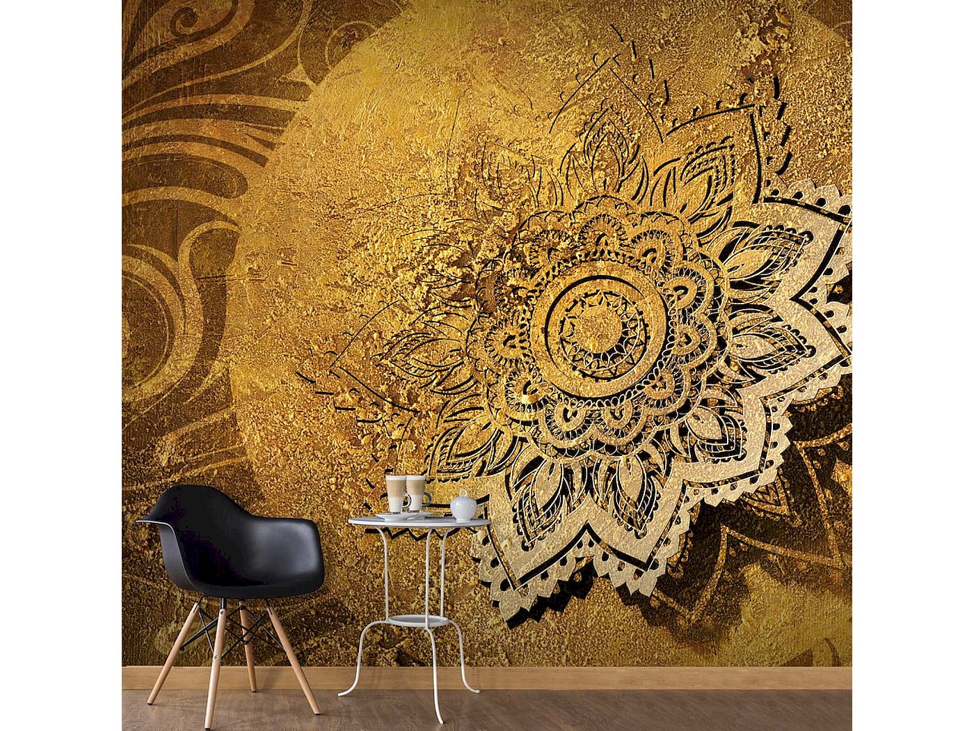 Papiers Peints Doré | Luxe Et éclat Pour Votre Décoration