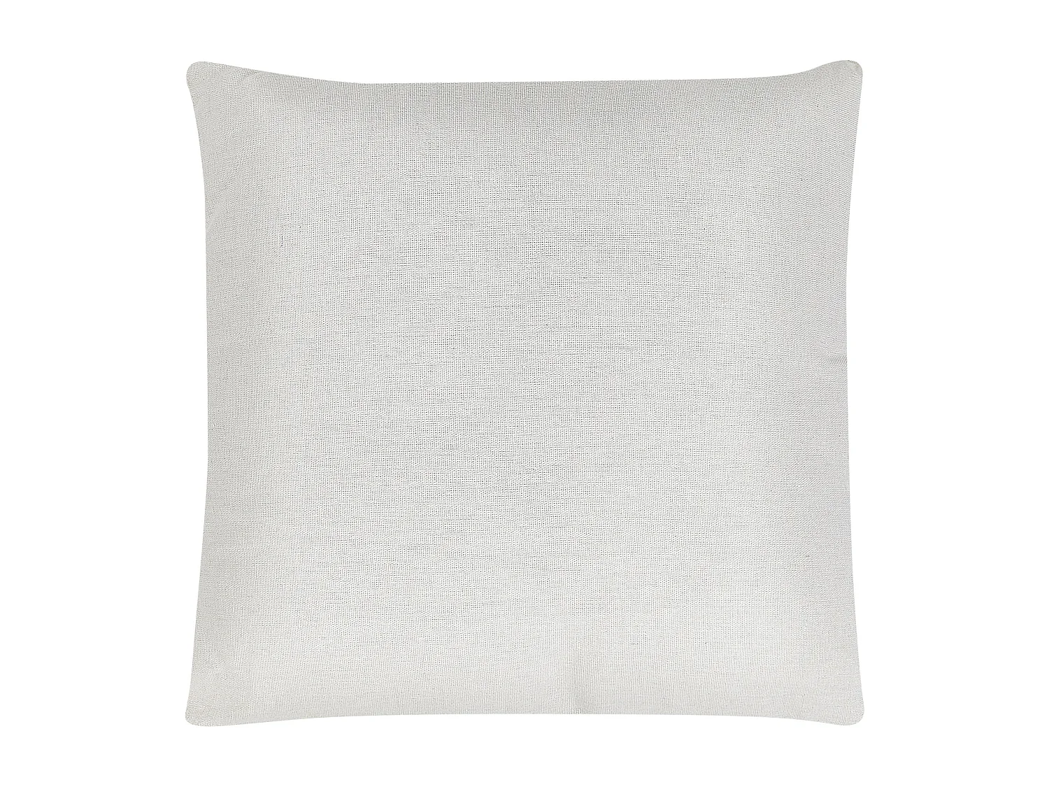 Dekokissen beige geometrisches Muster aus Juteseil 45 x 45 cm 2er Set Licuala