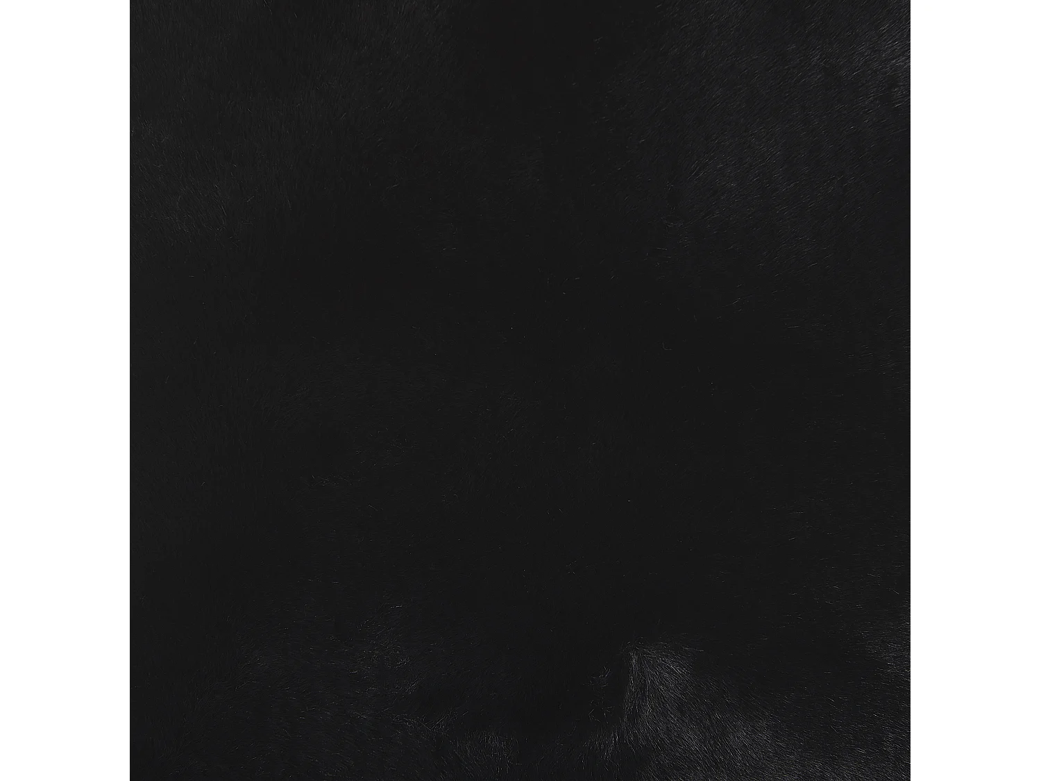 Lot de 2 coussins décoratifs EHNAR Bouclé 42 x 42 cm Noir Unicolore