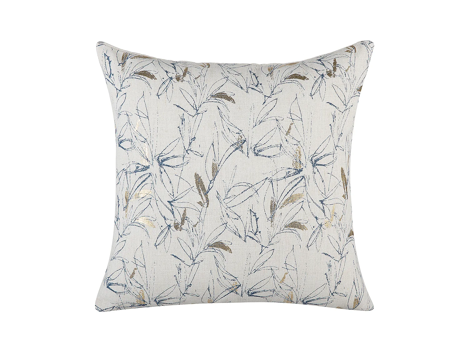 Lot de 2 coussins décoratifs ARBOR 45 x 45 cm Beige Motif floral