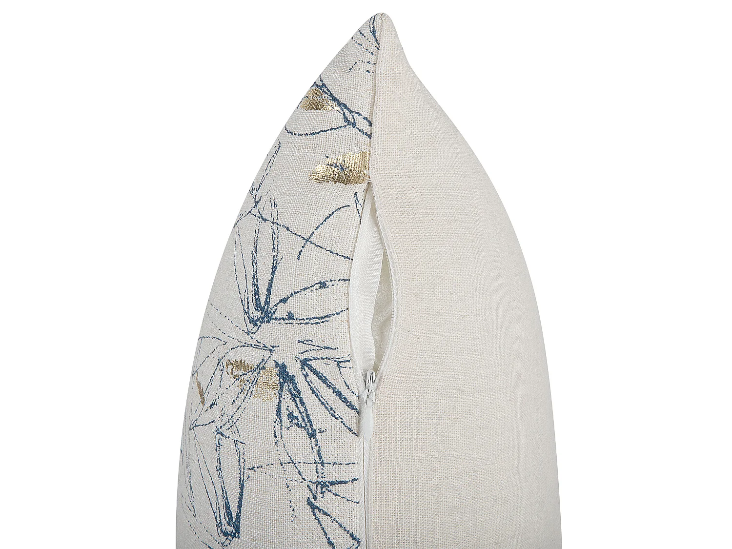 Lot de 2 coussins décoratifs ARBOR 45 x 45 cm Beige Motif floral