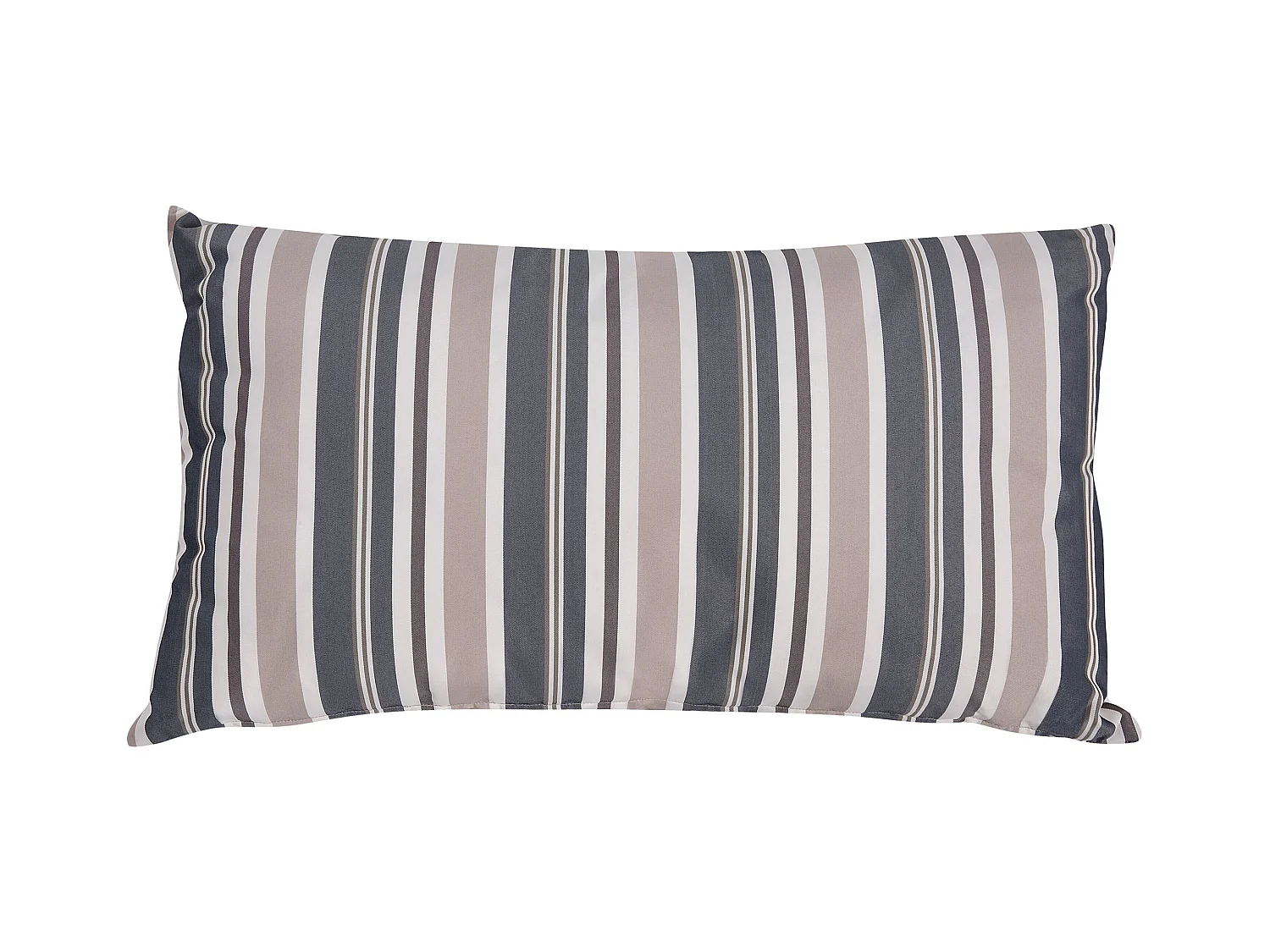 Set van 2 tuinkussens KASTOS Gestreept 40 x 70 cm Taupe