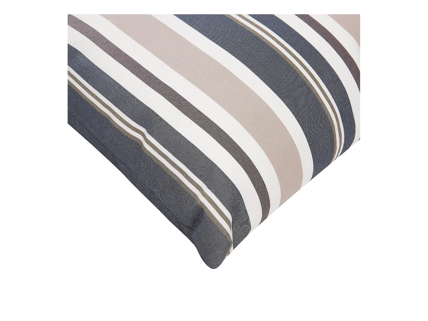 Set van 2 tuinkussens KASTOS Gestreept 40 x 70 cm Taupe