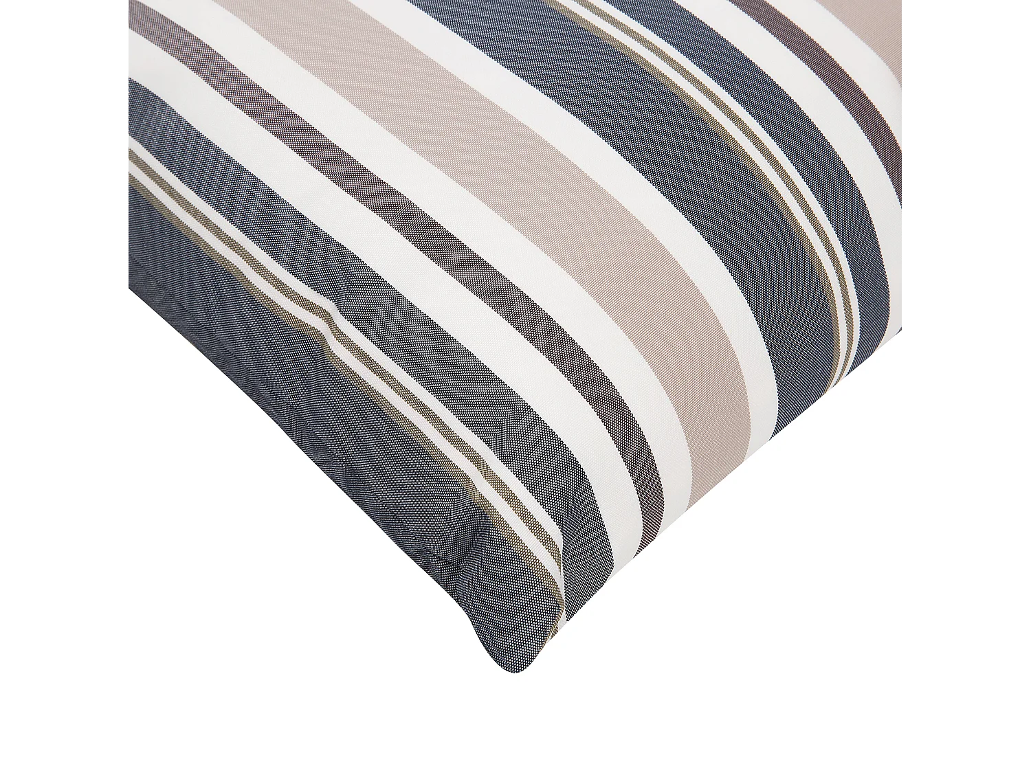 Zestaw 2 poduszek ogrodowych KASTOS W paski 40 x 70 cm Beżowoszary