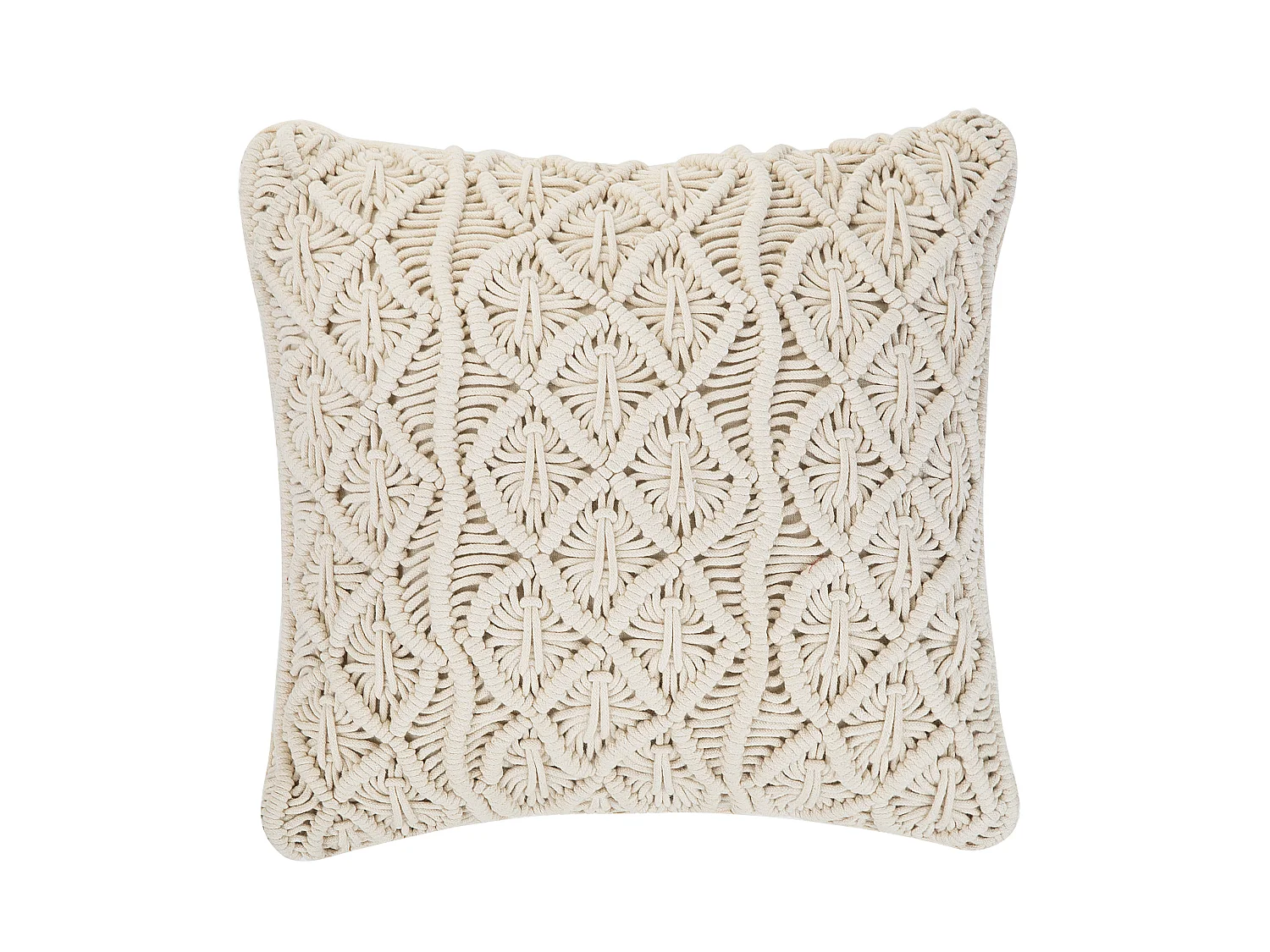 Coussin décoratif beige 45 x 40 cm GOREME