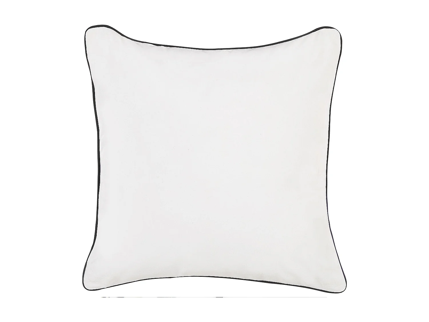 Lot de 2 coussins décoratifs LAVENDER Velours 45 x 45 cm Blanc Effet Terrazzo