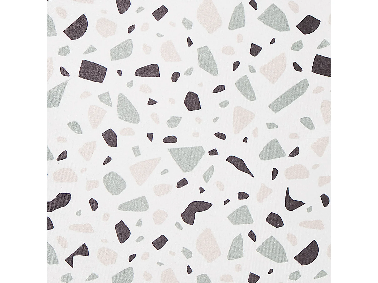 Conjunto de 2 almofadas decorativas LAVENDER Veludo 45 x 45 cm Branco Efeito terrazzo