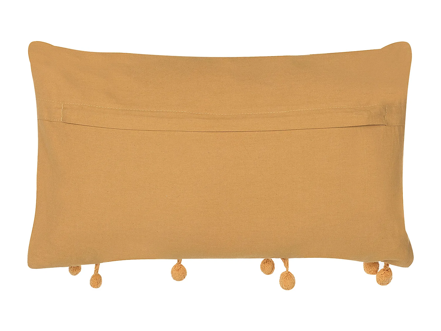 Cuscino decorativo AYROOR 30 x 50 cm Senape Trama geometrica