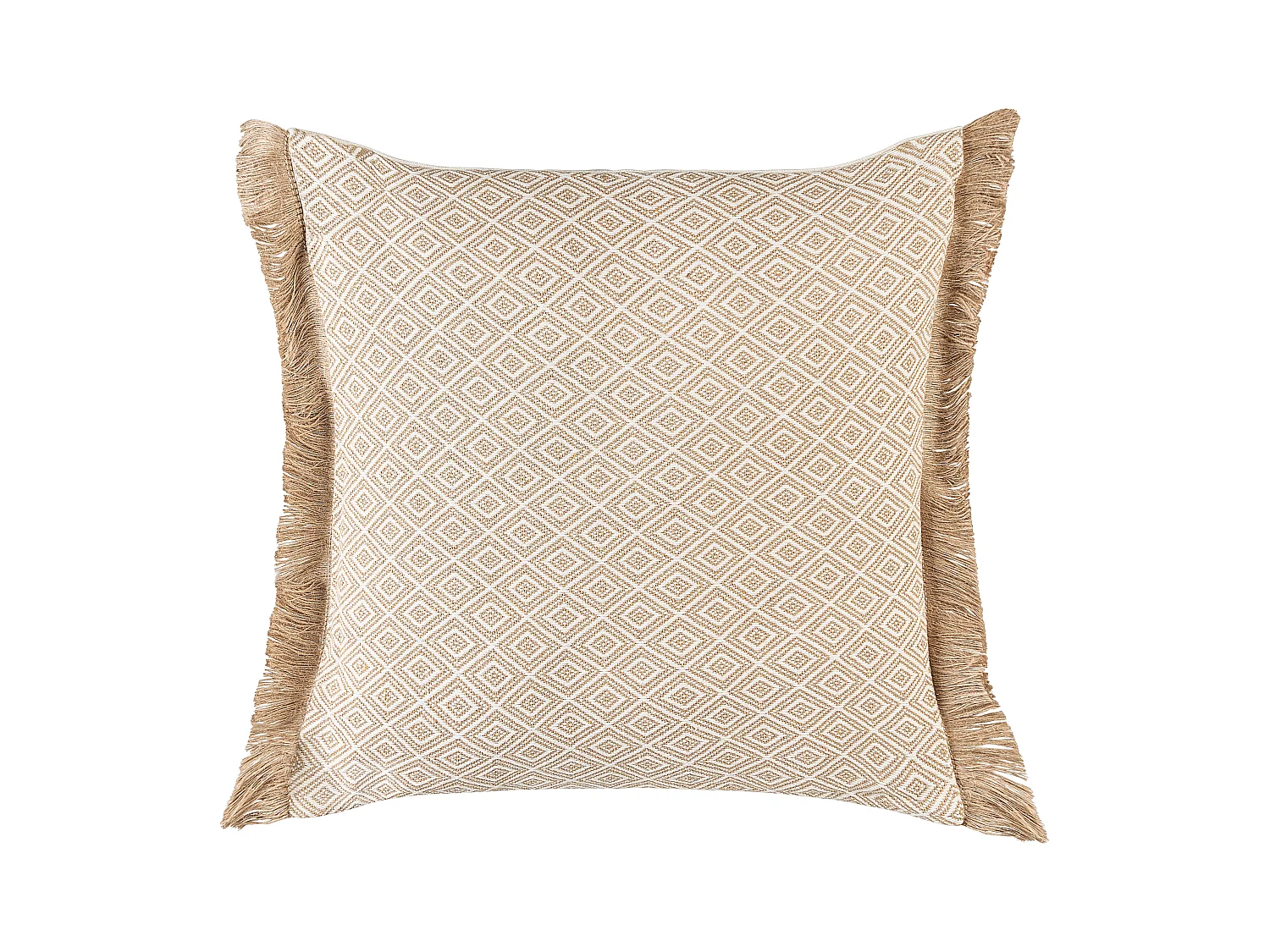 Zestaw 2 poduszek dekoracyjnych LONAR 45 x 45 cm Piaskowy