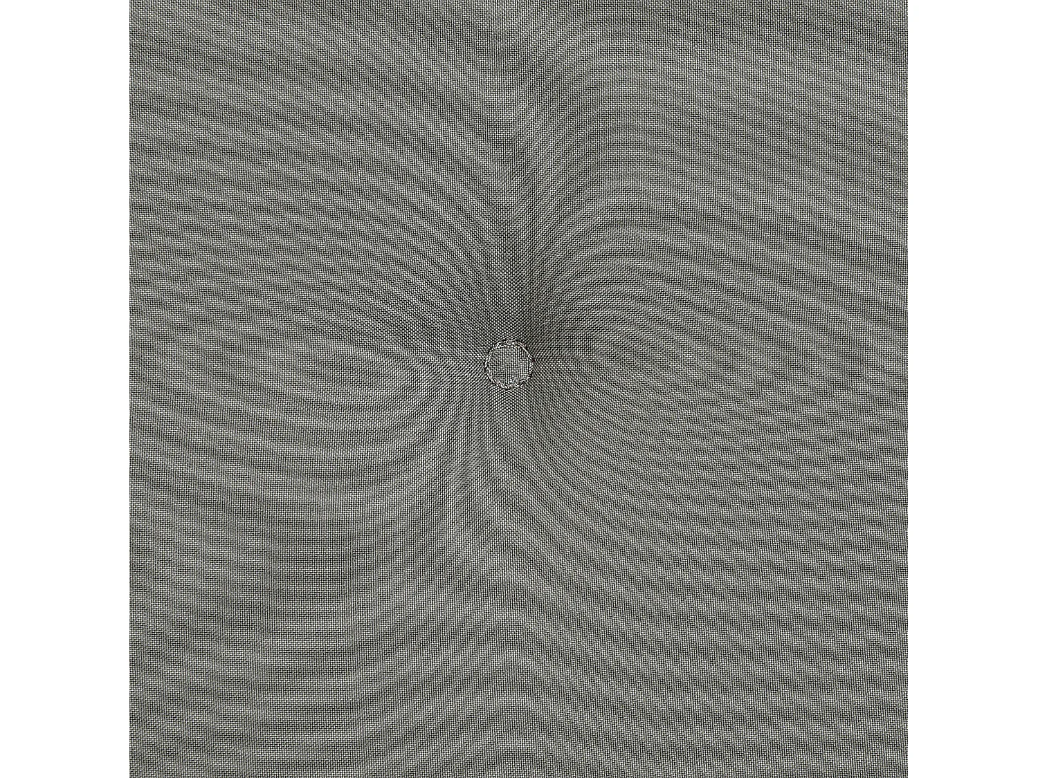 Conjunto de 2 cojines de respaldo/asiento TOSCANA 50 x 70 cm Gris