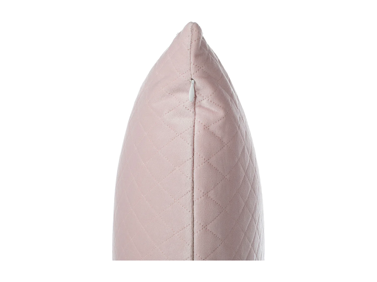 Lot de 2 coussins décoratifs PASQUE Velours 45 x 45 cm Rose Unicolore