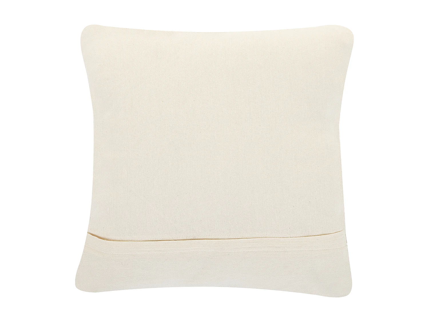 Set van 2 decoratieve kussens NICAEA Katoen 45 x 45 cm Beige Geometrisch patroon