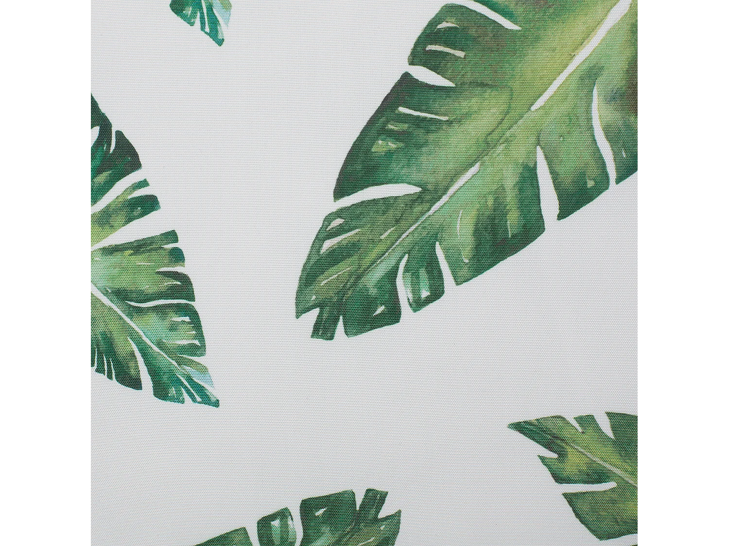 Conjunto de 2 almofadas decorativas DIANELLA 45 x 45 cm Verde escuro Padrão de plantas