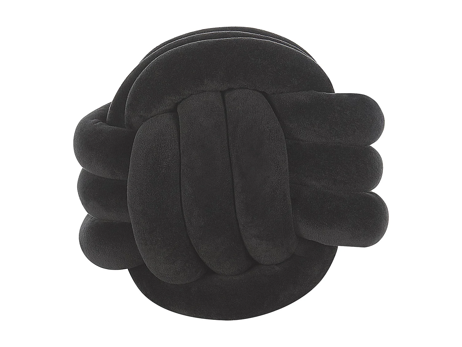 Sierkussen MALNI Fluweel 30 x 30 cm Zwart Effen