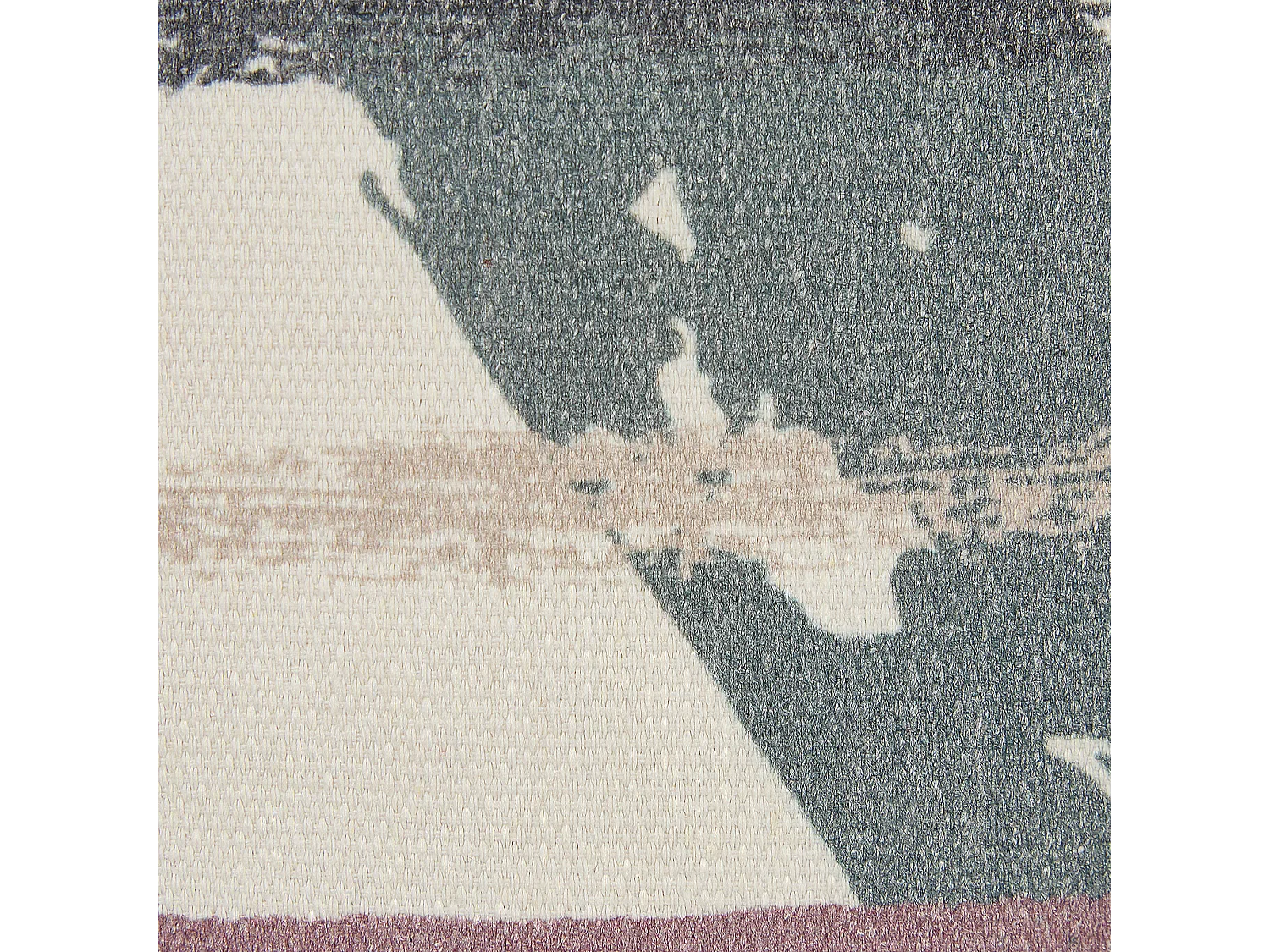 Set van 2 decoratieve kussens BIDENS 45 x 45 cm Multicolor Gestreept