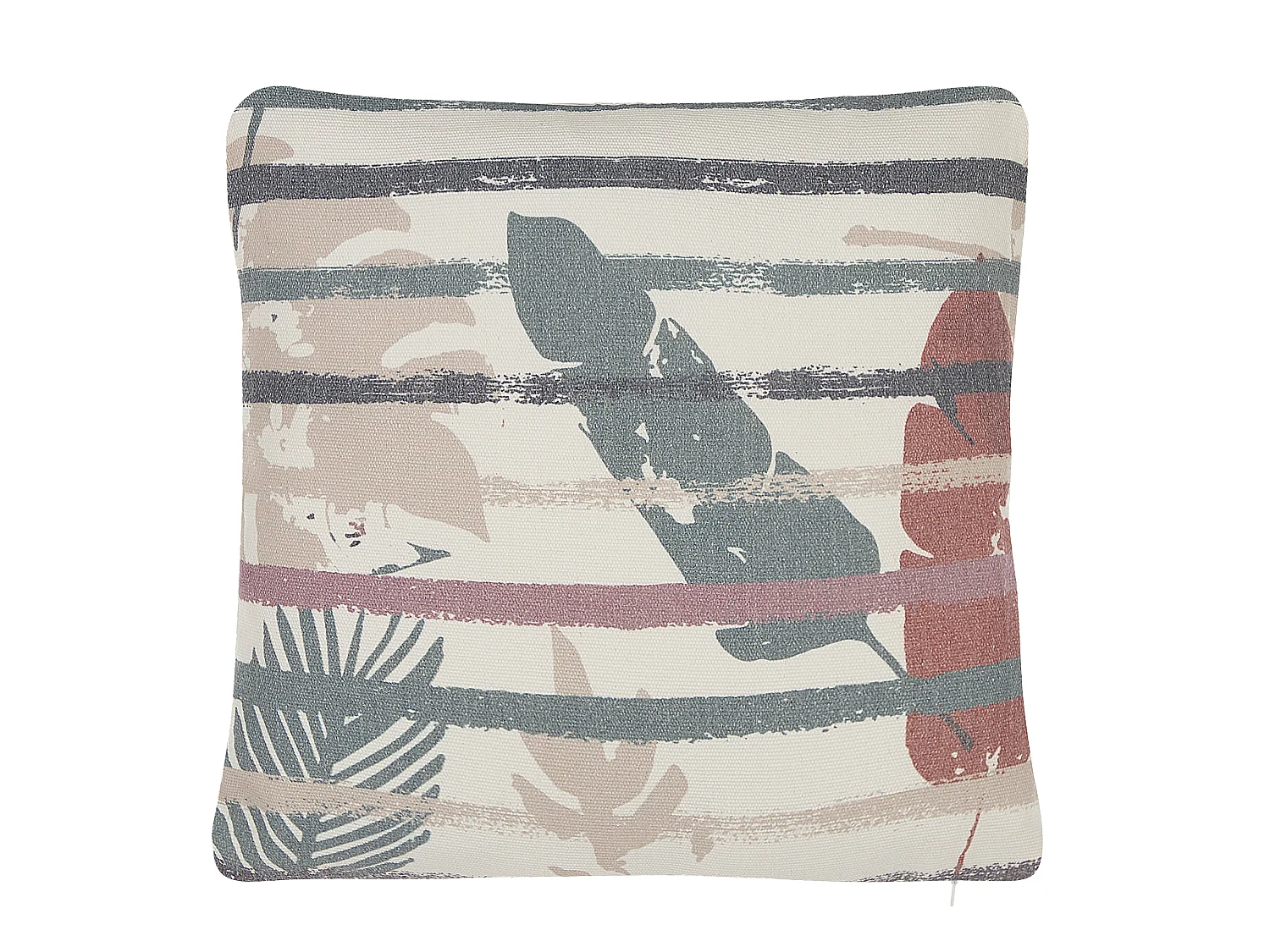 Set van 2 decoratieve kussens BIDENS 45 x 45 cm Multicolor Gestreept