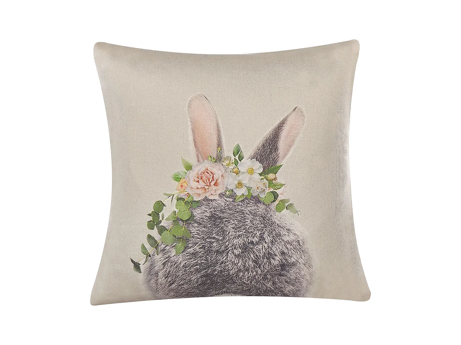 Lot de 2 coussins décoratifs FATSIA Coton 45 x 45 cm Taupe