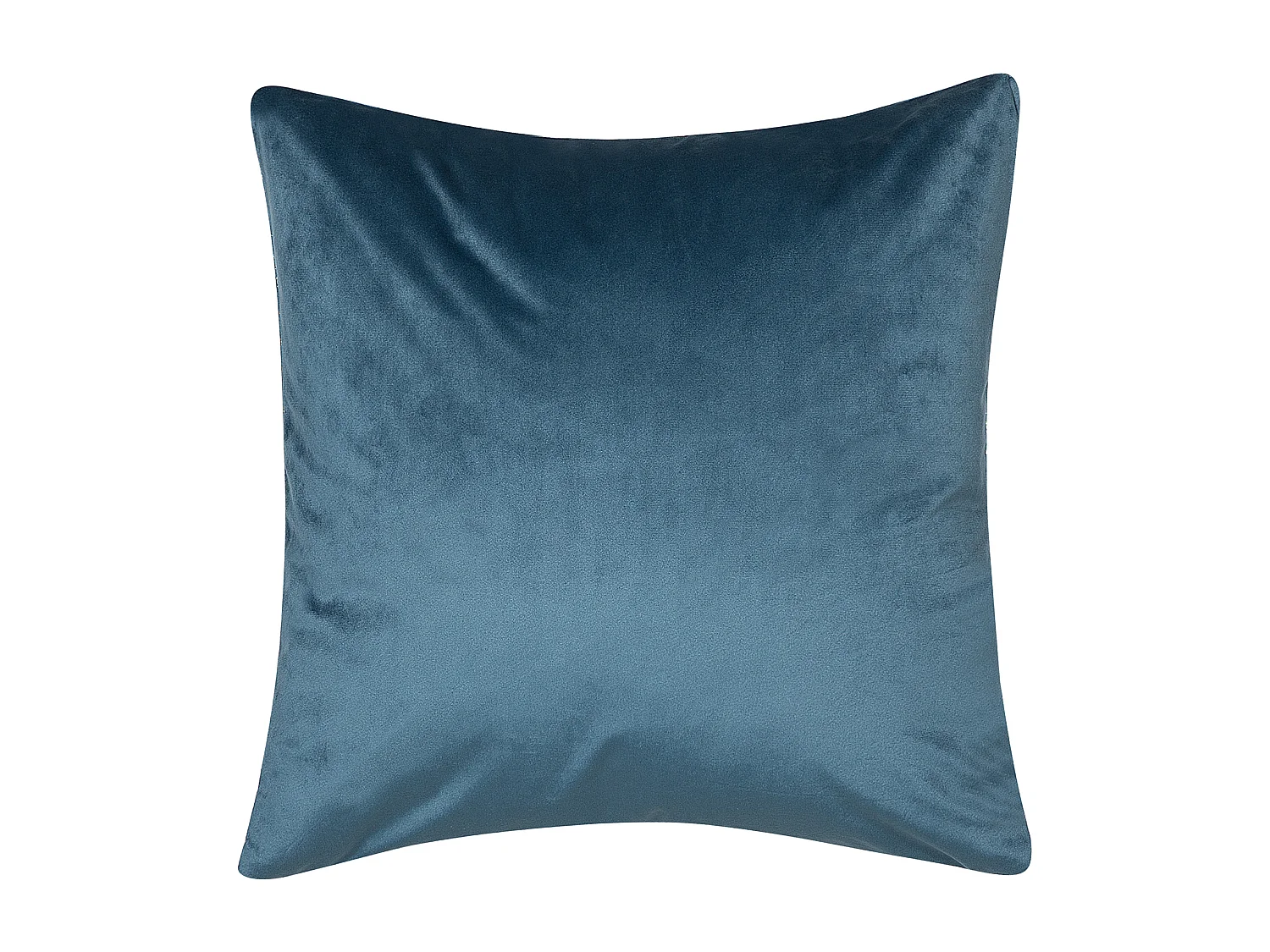 Set van 2 decoratieve kussens GARDENIA Fluweel 45 x 45 cm Blauw Abstract patroon