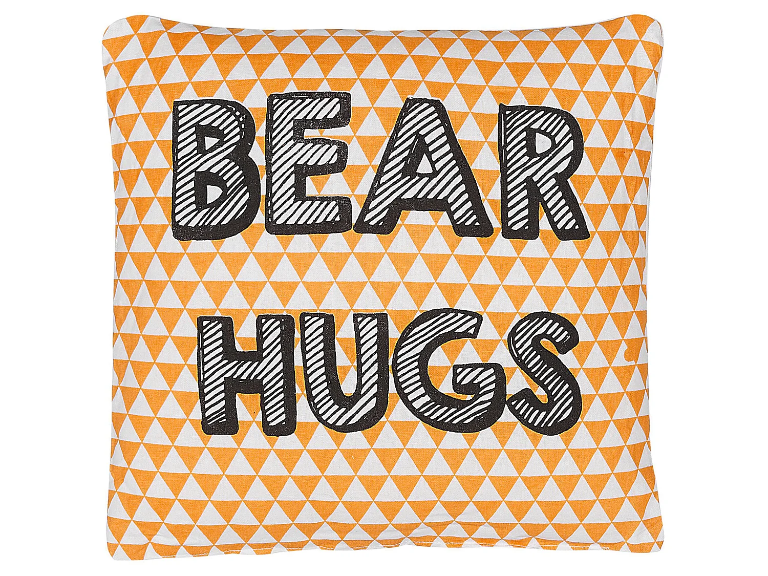 Set of 2 Decorative Cushions RADZKOT Cotton 40 x 40 cm Orange