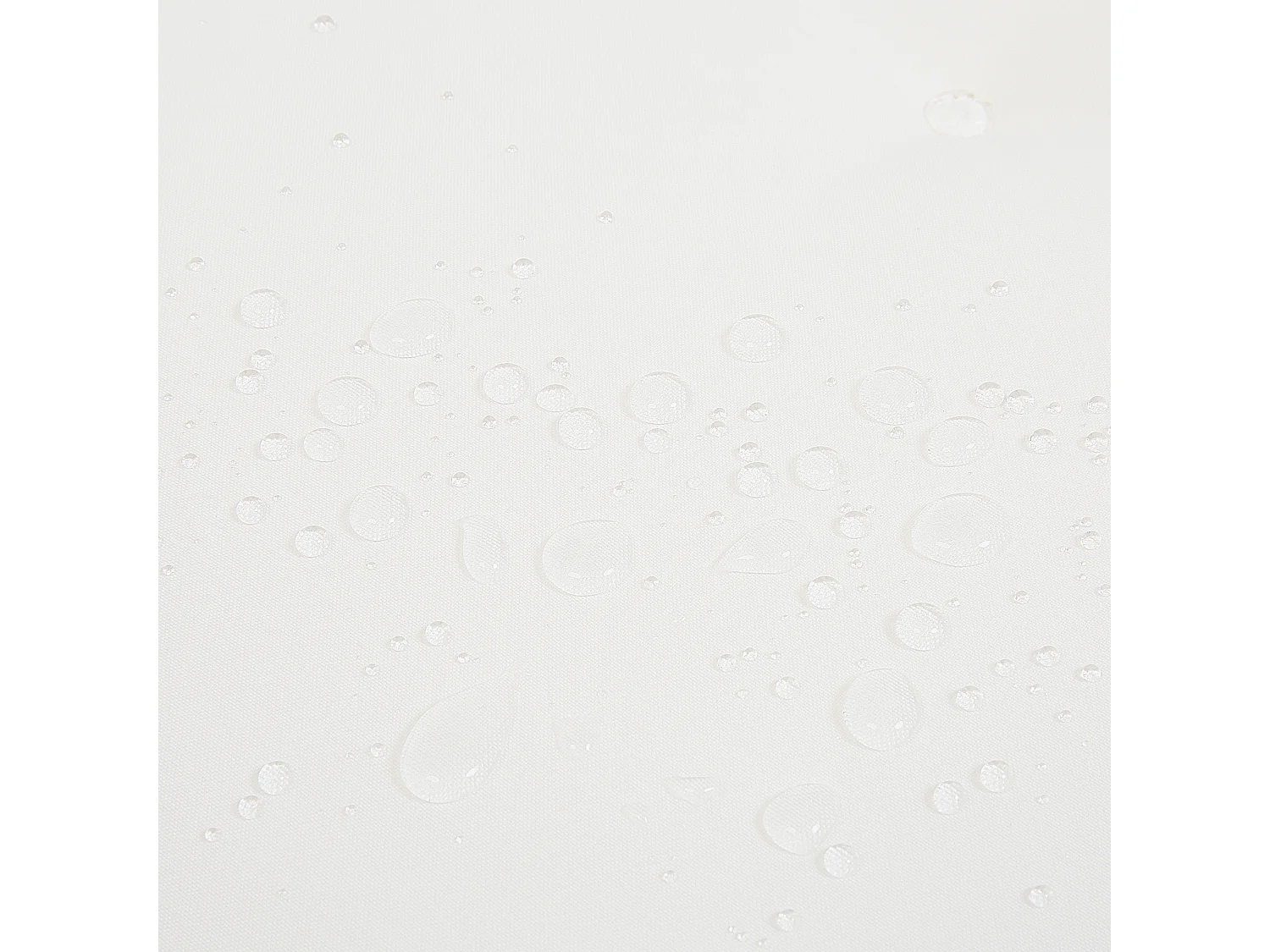 Lot de 6 coussins de jardin JAVA/AMANTEA 50 x 70 cm Blanc cassé