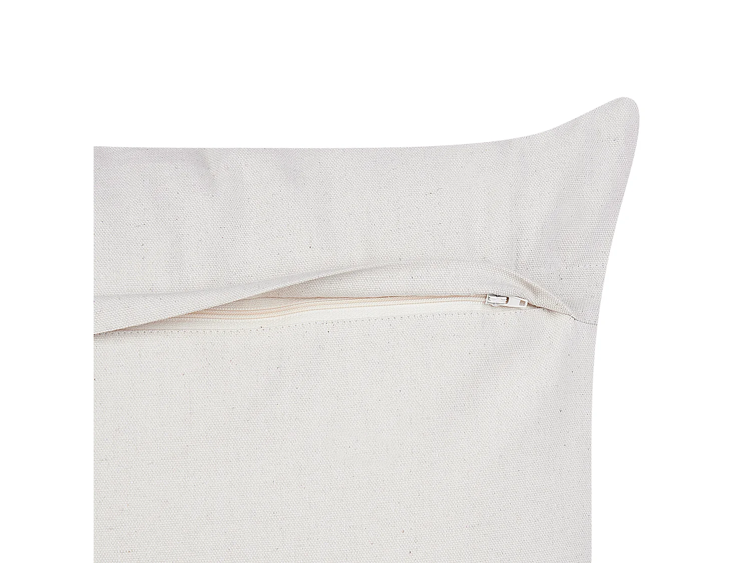 Dekokissen 2er Set braun 45 x 45 cm Stoff orientalisches Stil Mimisal