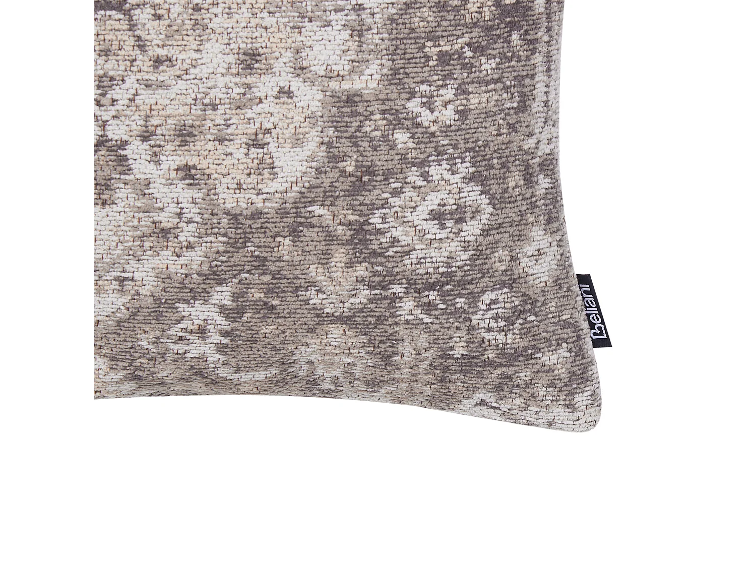 Dekokissen 2er Set braun 45 x 45 cm Stoff orientalisches Stil Mimisal