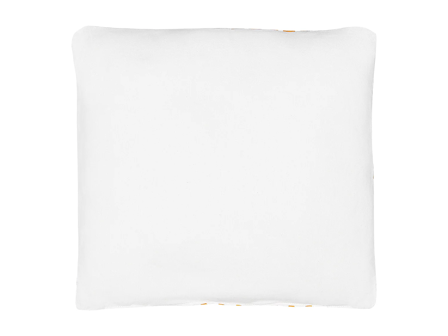 Dekokissen Baumwolle mit Aufschrift orange 40 x 40 cm Radzkot