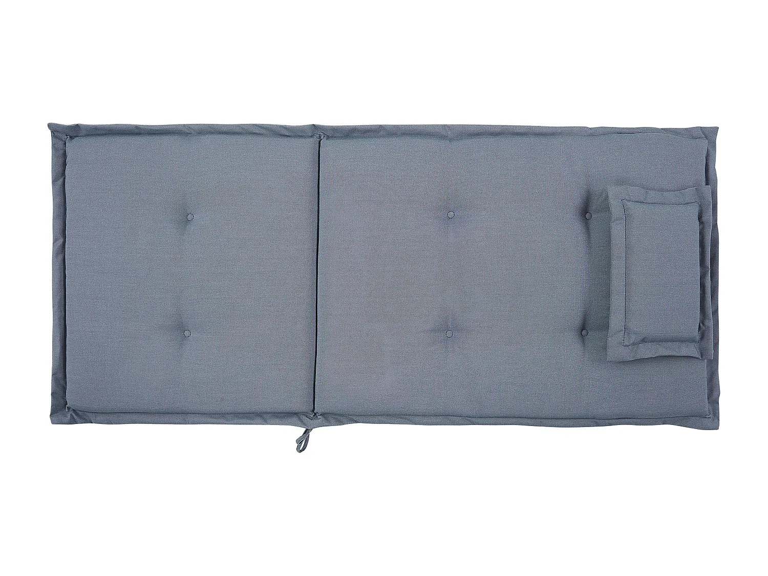 Set di 6 Cuscini Schiena/Seduta TOSCANA 50 x 70 cm Blu