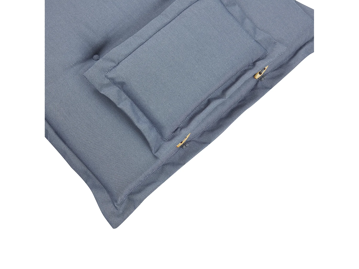 Lot de 6 coussins de jardin TOSCANA 50 x 70 cm Bleu
