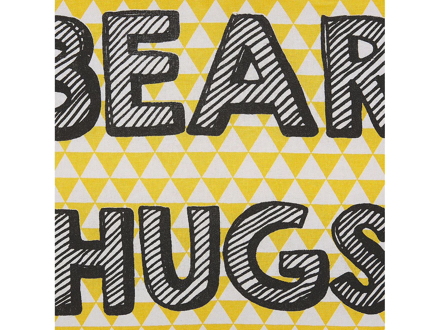 Sierkussen voor kinderen set van 2 geel 40 x 40 cm RADZKOT