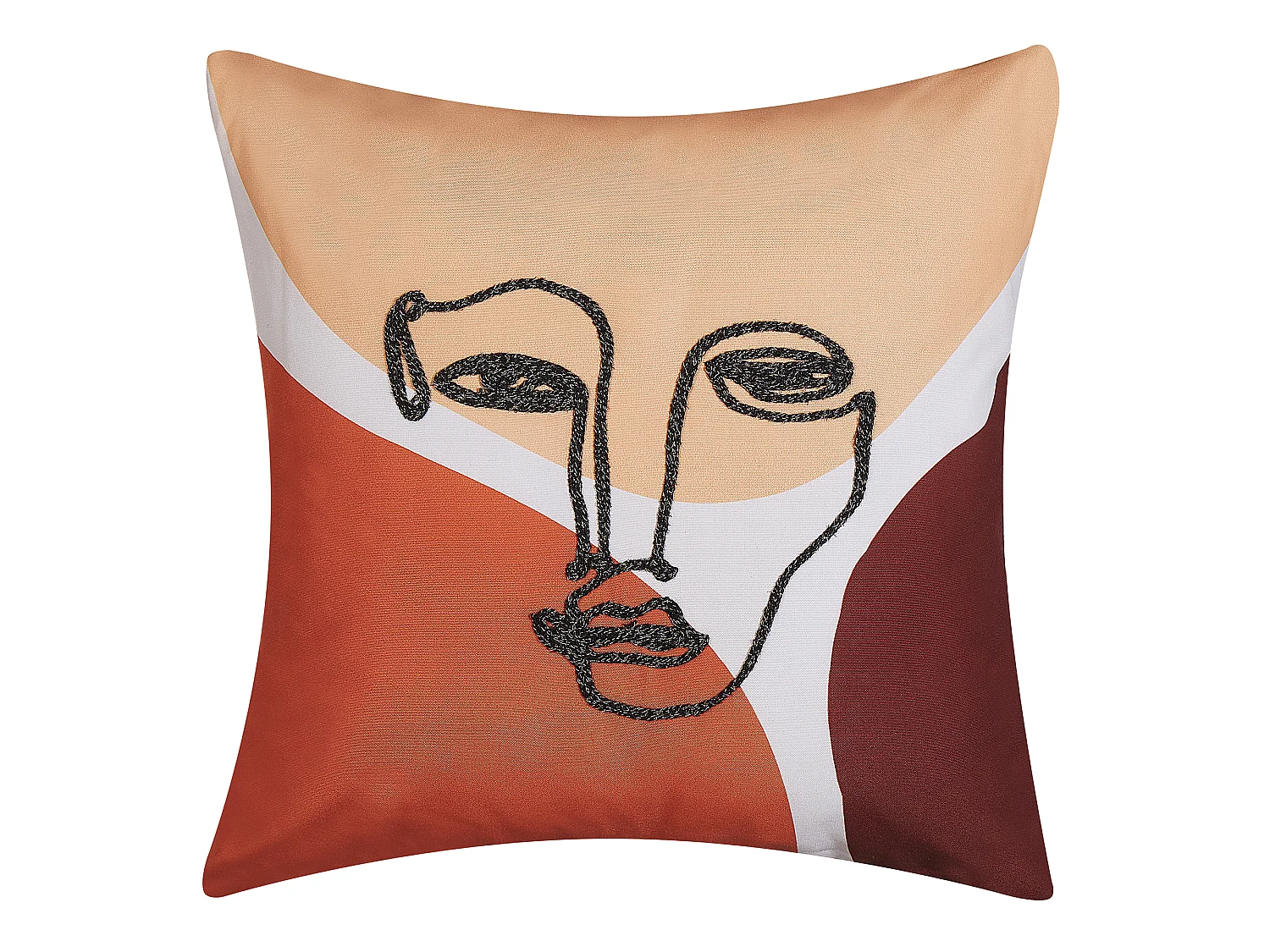 Set van 2 decoratieve kussens RUDBEKIA 45 x 45 cm Multicolor Abstract patroon