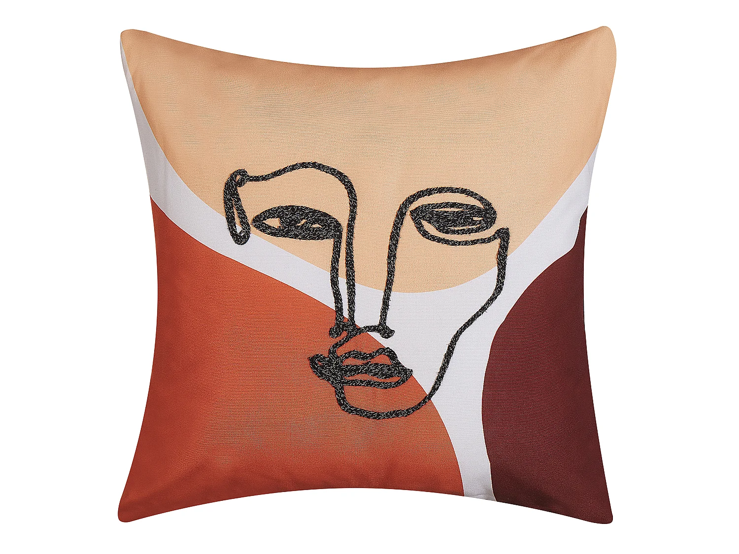 Set di 2 cuscini RUDBEKIA 45 x 45 cm Multicolore Trama astratta