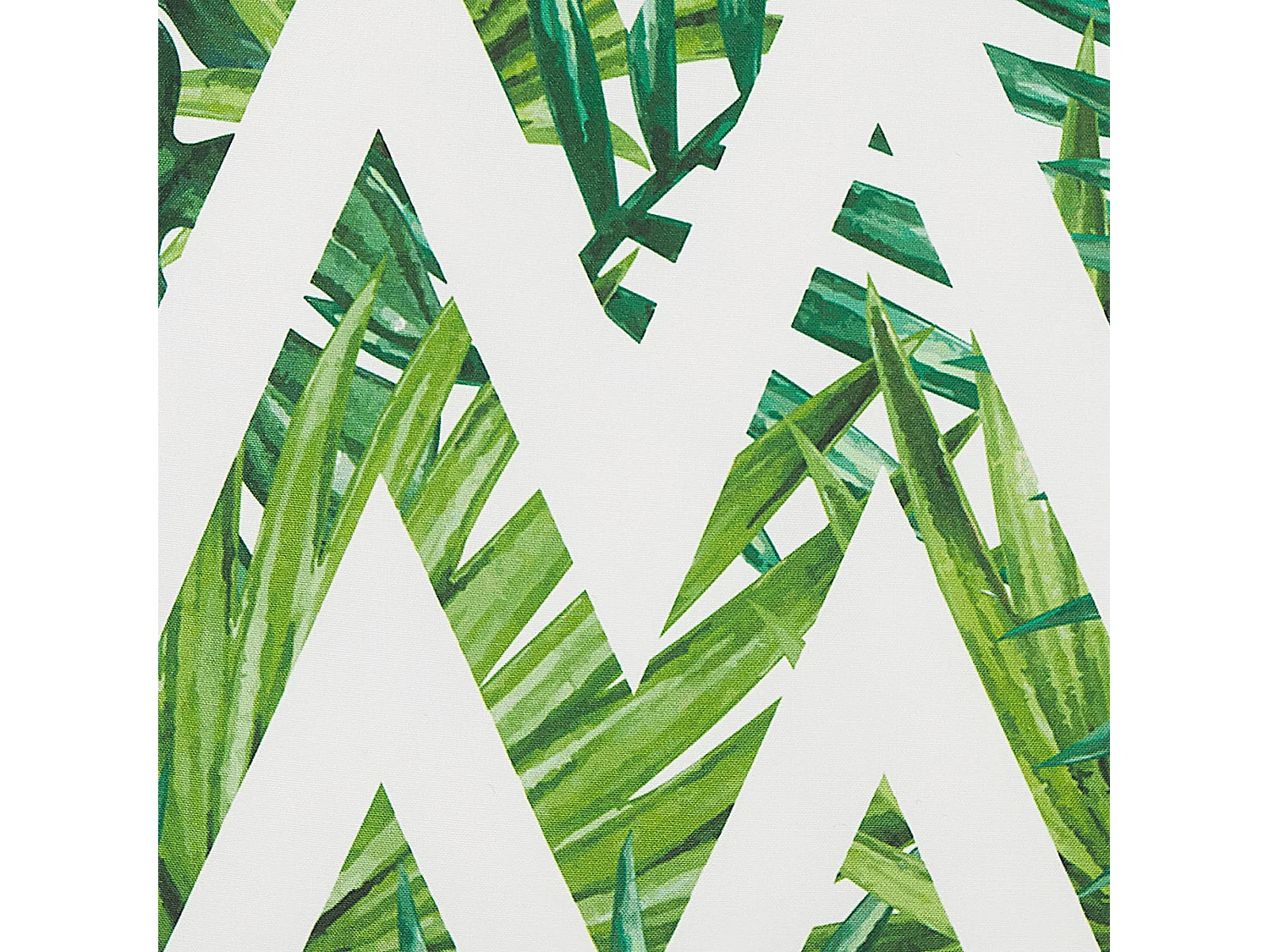 Set di 2 cuscini da esterno BRENTO Trama Chevron 45 x 45 cm Verde