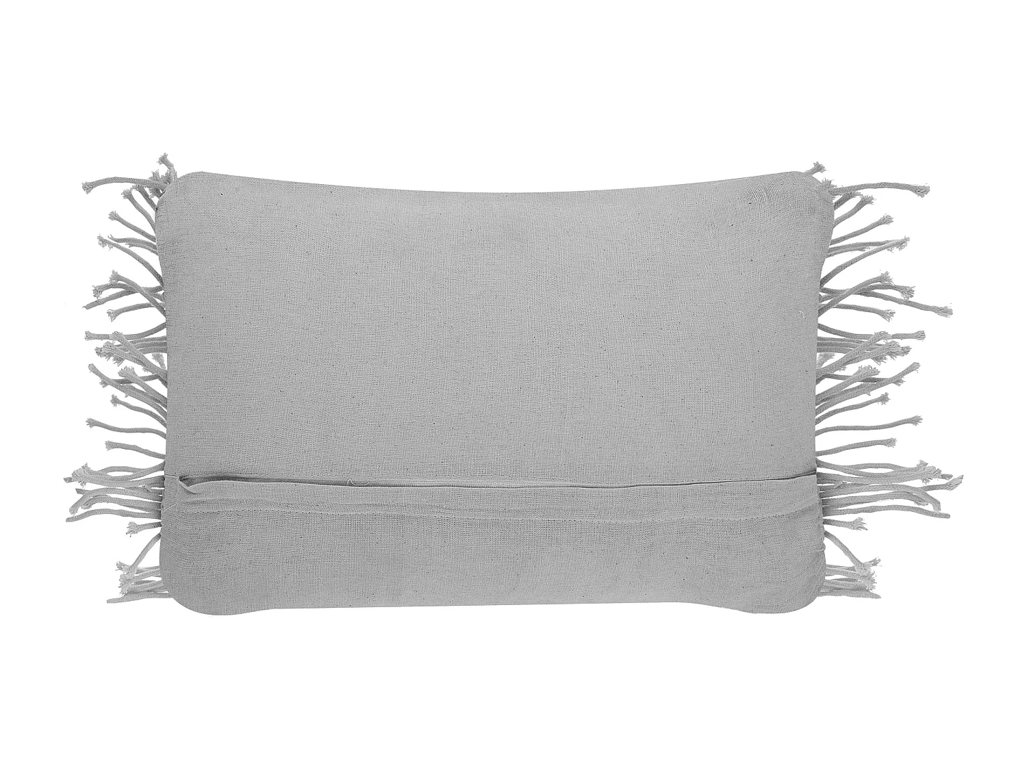 Coussin KIRIKKALE Coton 30 x 45 cm Gris Motif géométrique