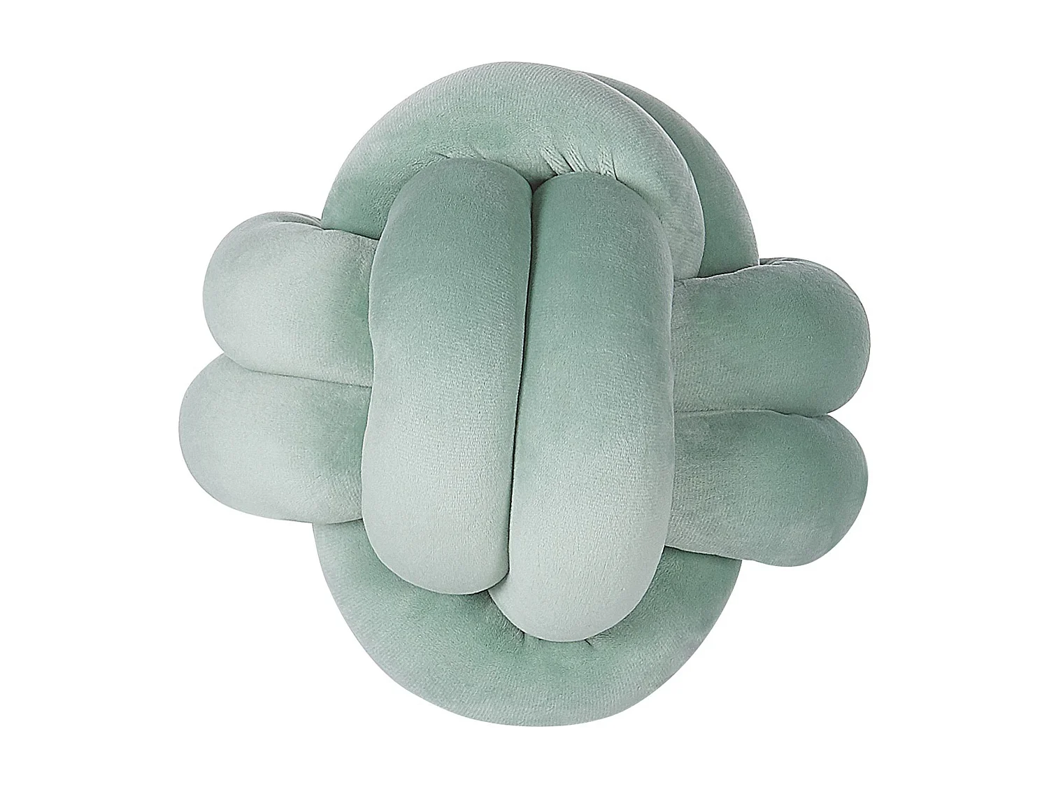 Sierkussen MALNI Fluweel 20 x 20 cm Mintgroen Effen