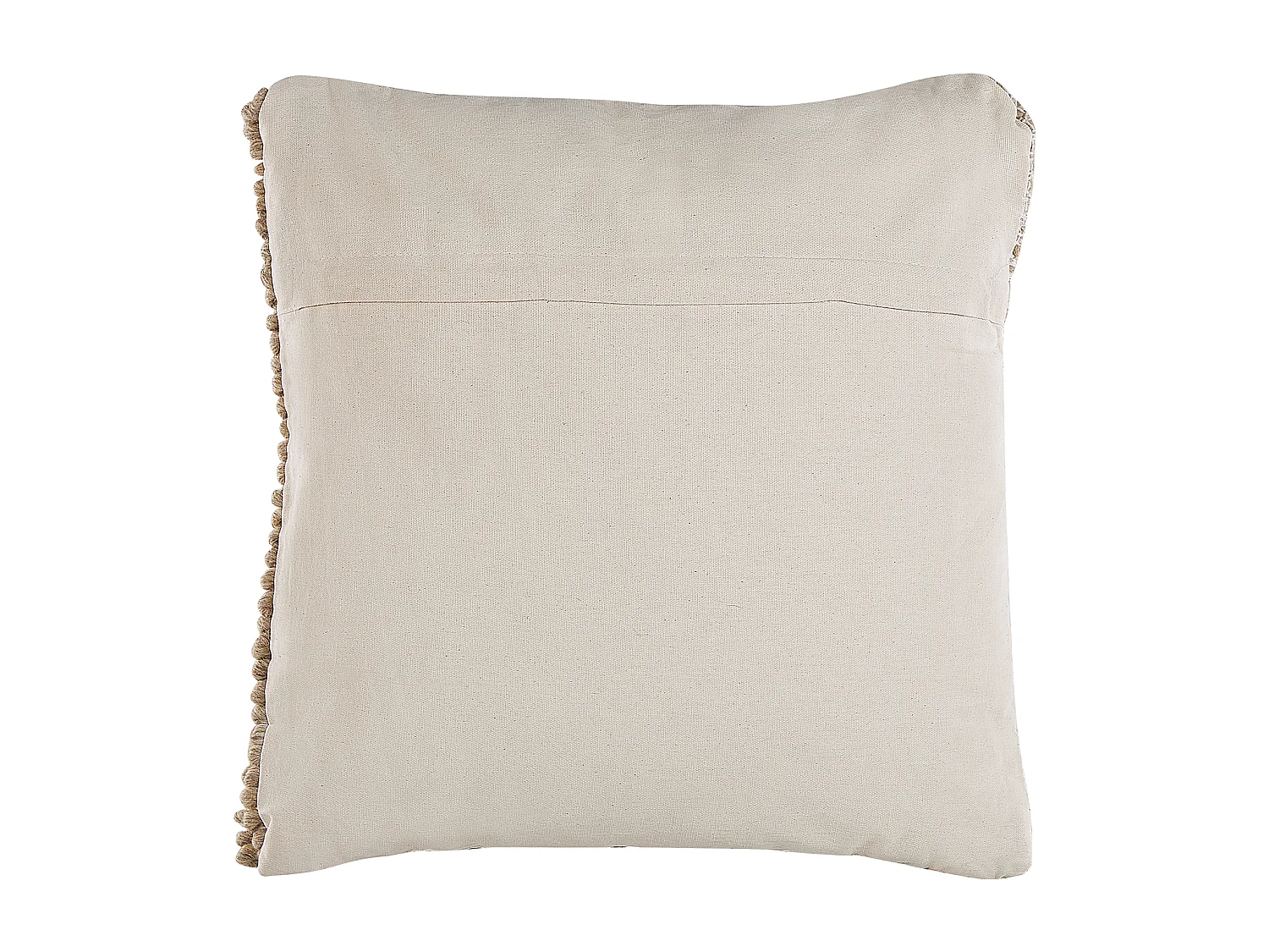Lot de 2 coussins décoratifs ASLANAPA Coton 45 x 45 cm Beige Unicolore