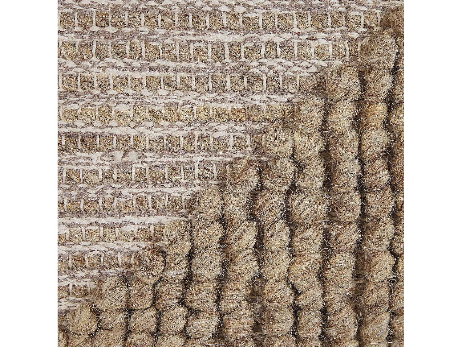 Lot de 2 coussins décoratifs ASLANAPA Coton 45 x 45 cm Beige Unicolore