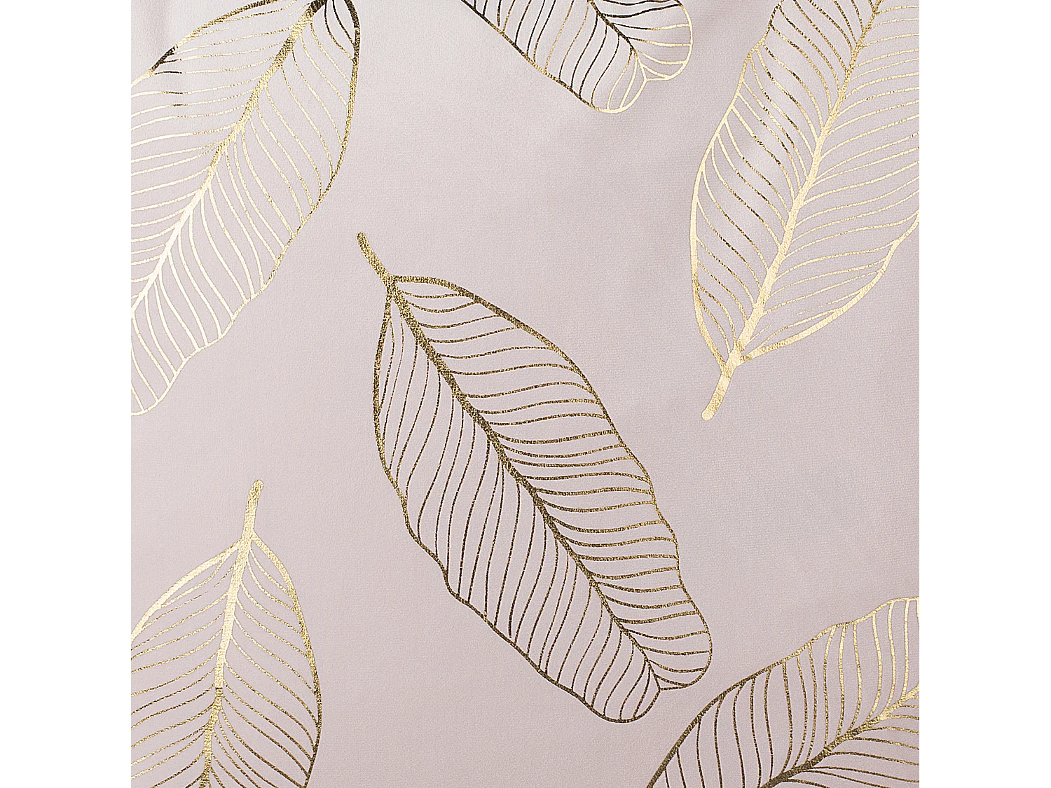 Conjunto de 2 almofadas decorativas FREESIA Veludo 45 x 45 cm Rosa Padrão de plantas