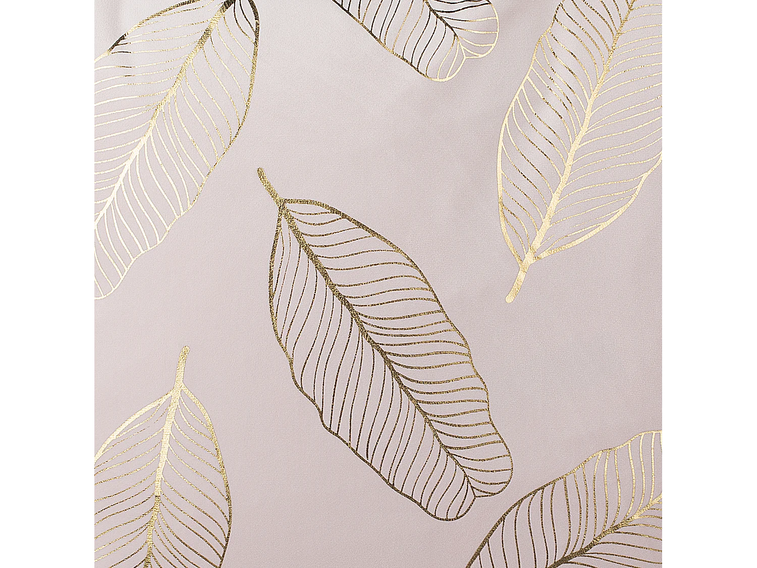 Lot de 2 coussins décoratifs FREESIA Velours 45 x 45 cm Rose Motif de plante